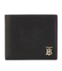 Burberry TB Bifold Wallet, £160, Accessories, Black, Leather, Front view